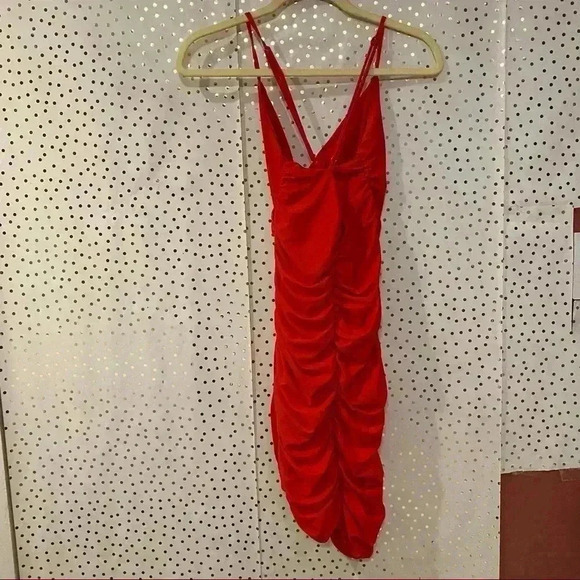 Tiger Mist Red Dress - Picture 5 of 7